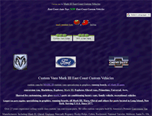 Tablet Screenshot of eastcoastautotoys.com